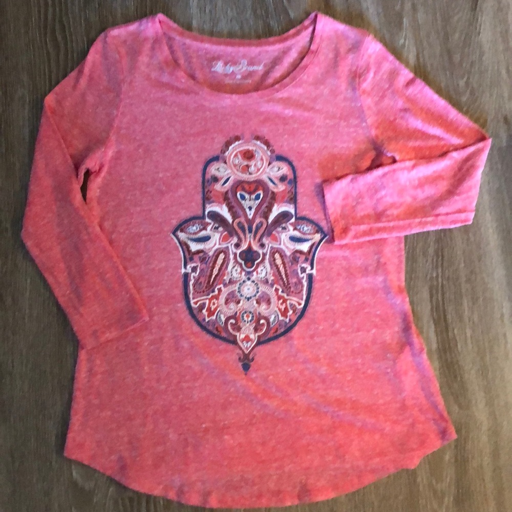 Women’s Lucky Brand 3/4 length shirt - M